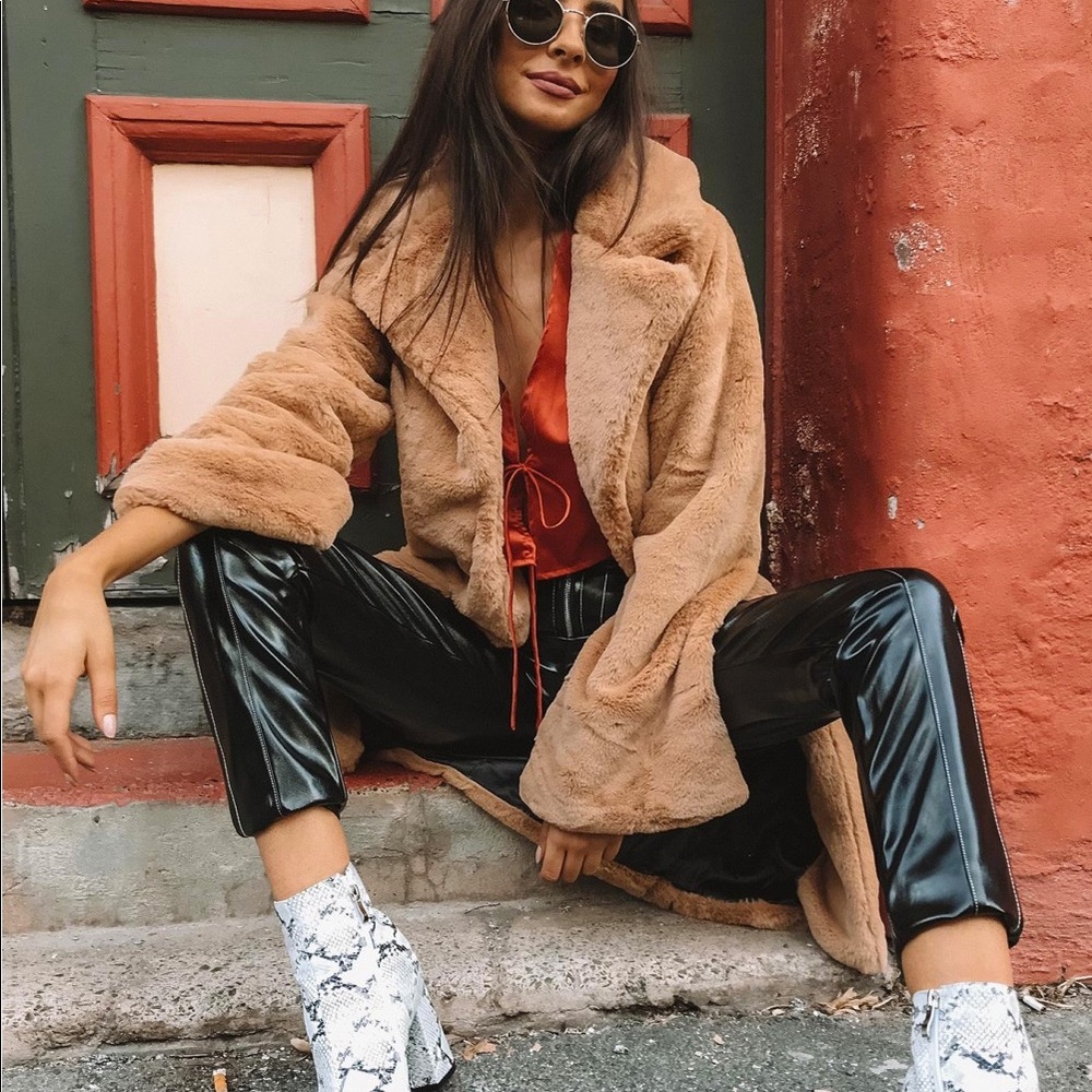 ~ SOLD ~ Tigermist Fur Long Coat